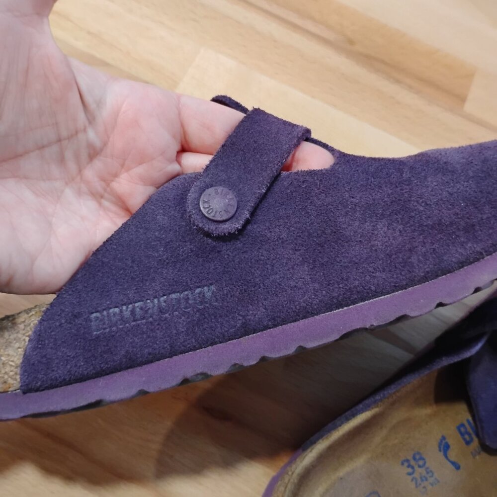 Purple Birkenstock Boston 38 Narrow - Picture 11 of 11
